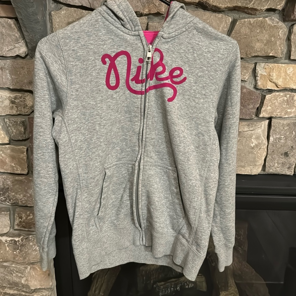 Youth Nike zip up hoodie